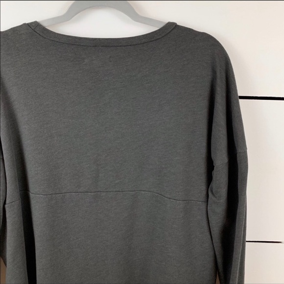 MADEWELL Crewneck Pullover Sweatshirt Split Hem - Picture 4 of 5